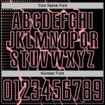 Sublimation Lightning Pink Jersey Medium Sports Uniform Custom Soccer Black