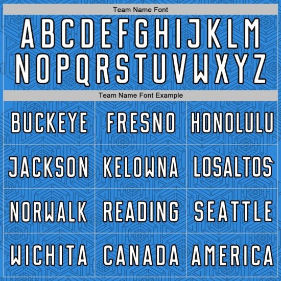 Sports Shape White-Black Sublimation Uniform Jersey Soccer Blue Powder Geometric Custom