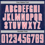 Sports Pink-White Geometric Soccer Sublimation Jersey Custom Medium Uniform Navy Shape