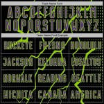 Purple-Neon Jersey Black Custom Uniform Green Sports Soccer Sublimation Lightning