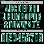 Black Jersey Sports Kelly Soccer Sublimation Custom Green-White Uniform Lightning