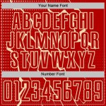 Sublimation Uniform Cream Lightning Custom Jersey Sports Red Soccer