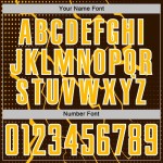 Sports Custom Gold-White Lightning Sublimation Brown Jersey Uniform Soccer