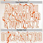 Orange Sublimation Jersey Custom White Soccer Lightning Uniform Sports