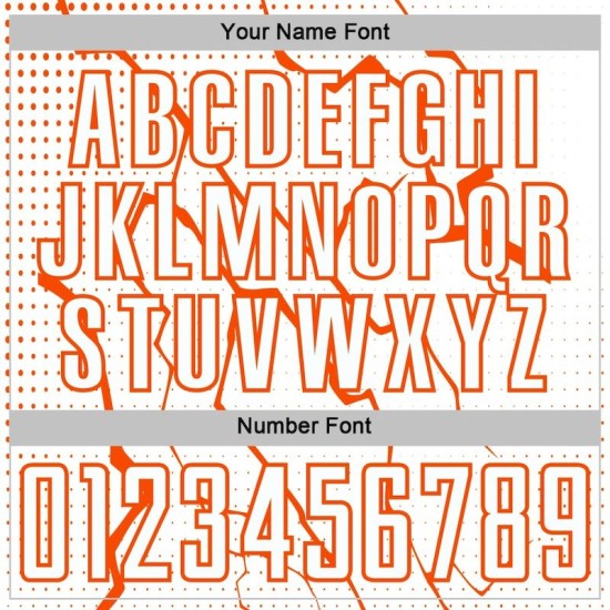 Orange Sublimation Jersey Custom White Soccer Lightning Uniform Sports