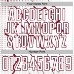 Lightning Crimson Jersey Sports Soccer White Uniform Sublimation Custom