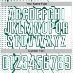 Custom Lightning Green Sublimation Uniform Jersey Kelly Soccer Sports White