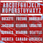 Uniform Custom Blue-White Jersey Red Light Soccer Sports Sublimation Lines