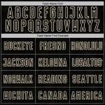 Sublimation Custom Geometric Black Soccer Jersey Shape Sports Uniform Cream