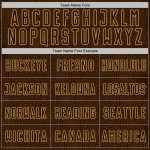 Geometric Jersey Old Custom Sports Gold Uniform Soccer Brown Shape Sublimation