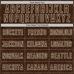 Brown Shape Sports Jersey Cream Sublimation Custom Soccer Geometric Uniform